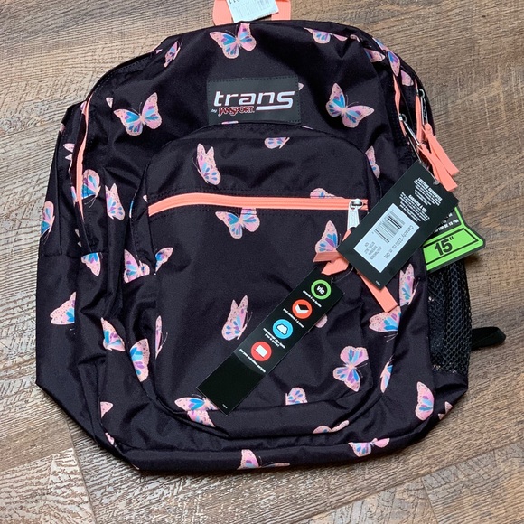 jansport butterfly backpack